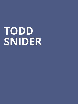 Todd Snider, Bing Crosby Theater, Spokane