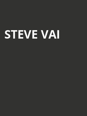 Steve Vai, Knitting Factory Spokane, Spokane