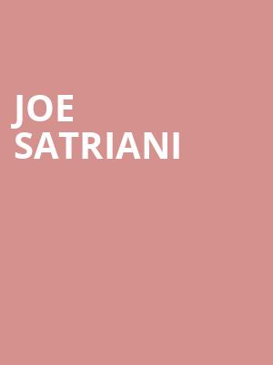 Joe Satriani, Bing Crosby Theater, Spokane