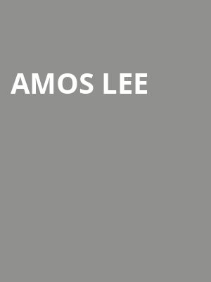 Amos Lee, Bing Crosby Theater, Spokane