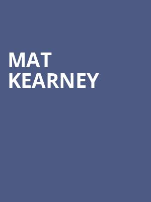 Mat Kearney, Bing Crosby Theater, Spokane