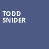 Todd Snider, Bing Crosby Theater, Spokane