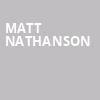 Matt Nathanson, Knitting Factory Spokane, Spokane