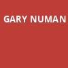 Gary Numan, Knitting Factory Spokane, Spokane